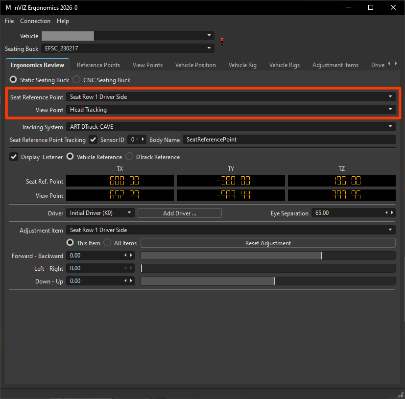Viewpoint Simulation Software SeatingPositionandViewPointSimulation – Test Driving in Virtual Reality